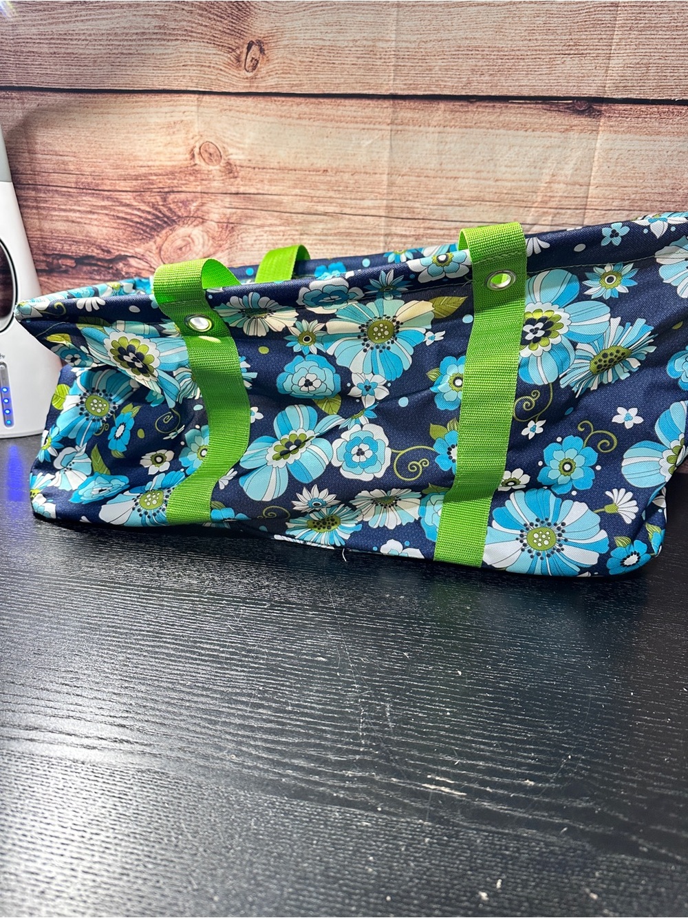 Thirty-one 31 Large Organizing Utility Tote In Best Buds Print